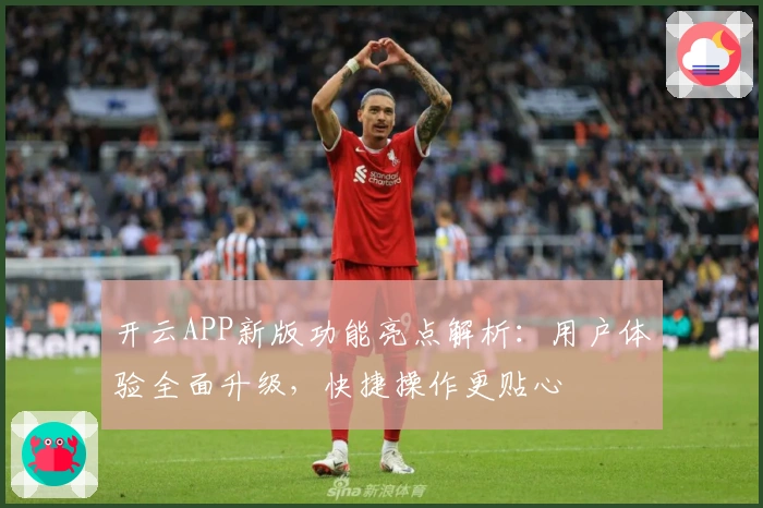 开云APP新版功能亮点解析：用户体验全面升级，快捷操作更贴心